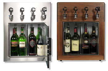 Cruvinet Ultra Series of Winebar storage and preserving systems
